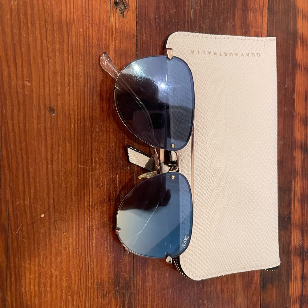 Quay Aviator Sunglasses